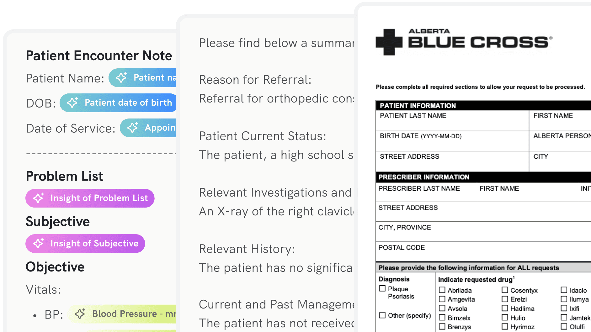 Delivering and collecting information