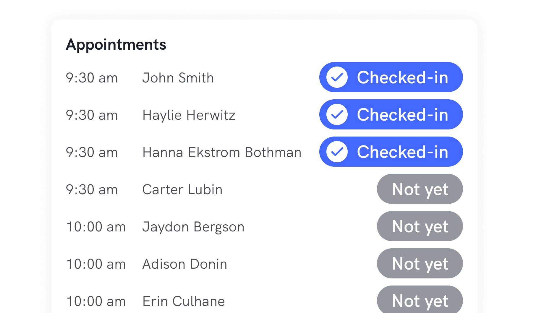 Delivering and collecting information