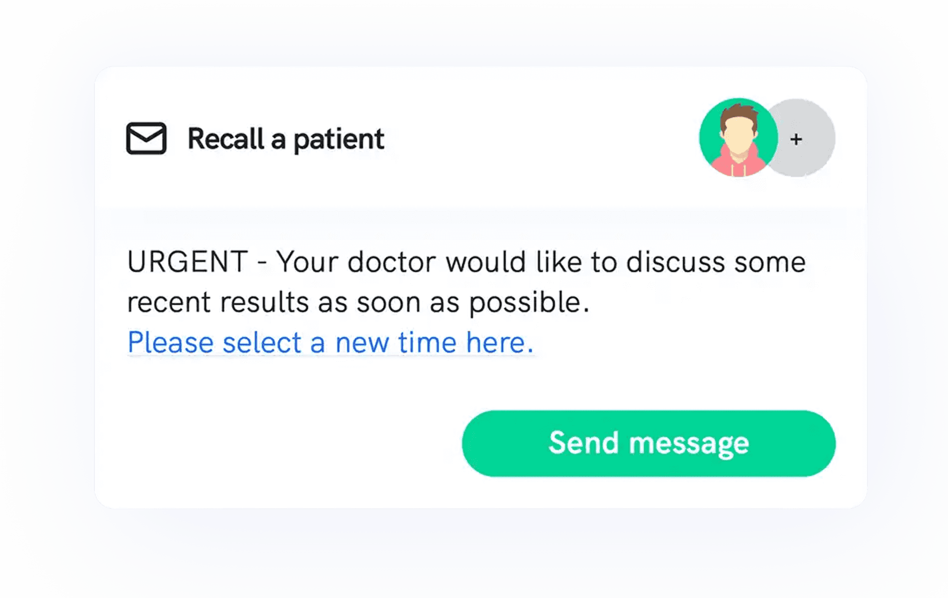 Recall Patient
